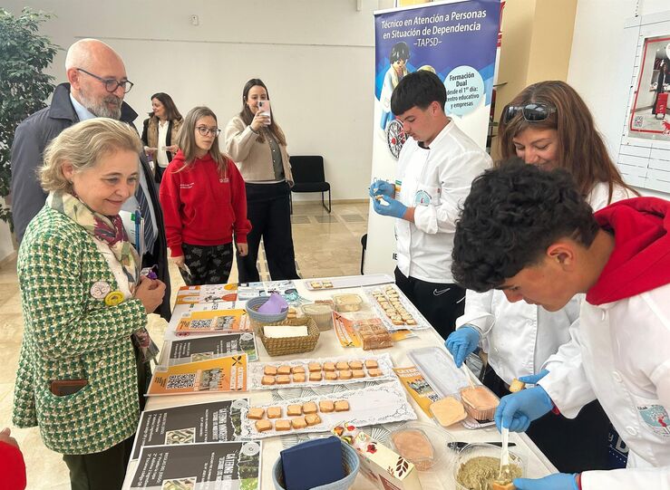 Alumnos de FP comparten su experiencia en esta formacin con otros estudiantes