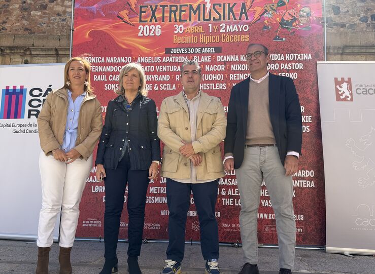 Extremsika 2026 reunir a ms de 60 artistas en Cceres durante el puente de mayo