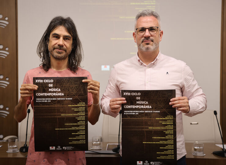 El XVIII Ciclo de Msica Contempornea de Badajoz ofrecer siete conciertos