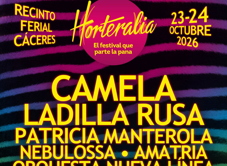 Patricia Manterola Nebulossa y Orquesta Nueva Lnea se suman al Horteralia de Cceres