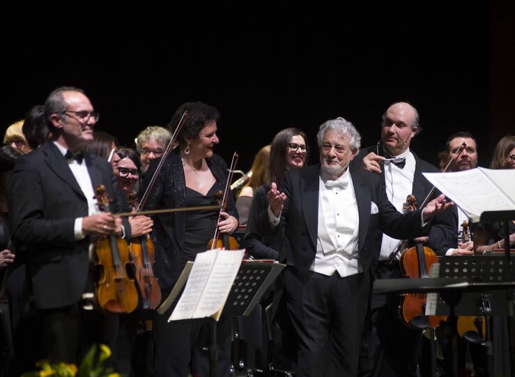 Torre del Lago recibe a Plcido Domingo y Vittorio Grigolo en una noche de pera