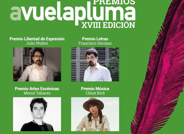 Los XVIII Premios Avuelapluma se entregarn este mircoles en Cceres 