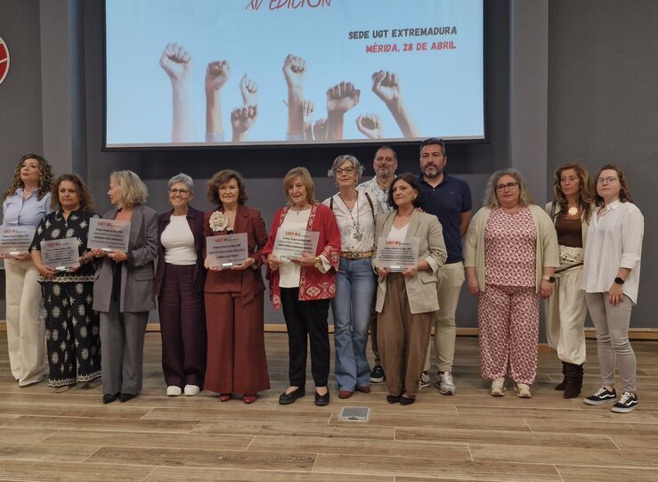 XV Premios Primero de Mayo de UGT reivindican ms derechos frente a los retrocesos