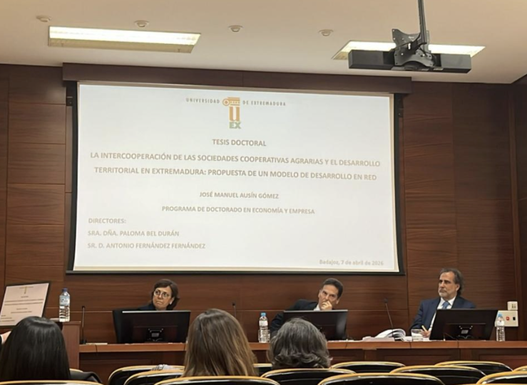 Tesis doctoral propone un modelo de intercooperacin entre cooperativas agroalimentarias 