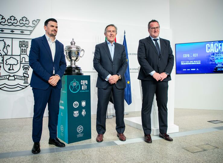 Cceres acoger la Final Four de la Copa del Rey de Ftbol Sala el prximo fin de semana