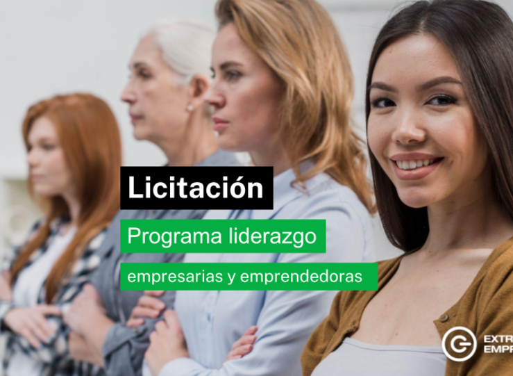 La Junta licita un programa de liderazgo dirigido a mujeres empresarias por 41800 euros