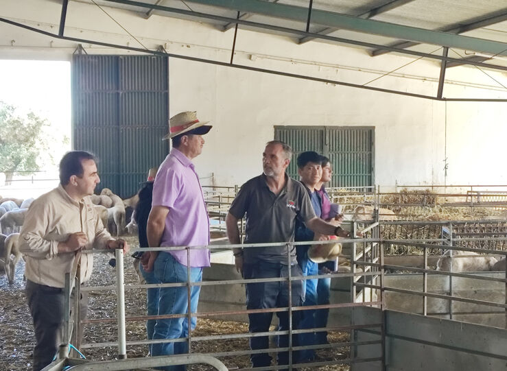 Estudiantes mexicanos de un curso internacional en Espaa visitan la finca La Cocosa