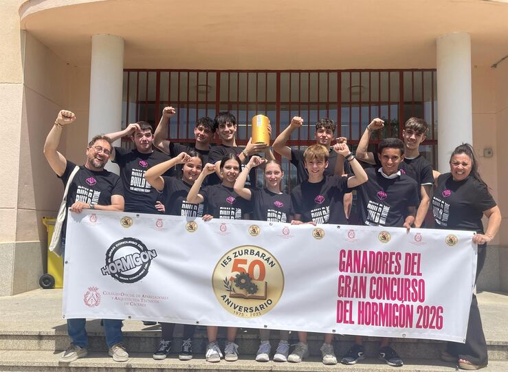 IES Zurbarn de Navalmoral de la Mata gana el Gran Concurso del Hormign