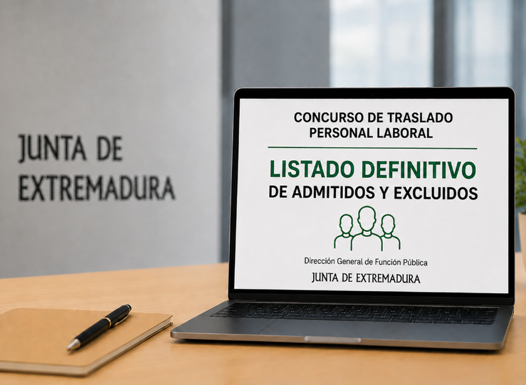 Junta publica listado definitivo de admitidos para turno de traslados de personal laboral