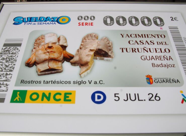 Los rostros del Turuuelo de Guarea protagonizarn cupn de la ONCE del prximo 5 julio