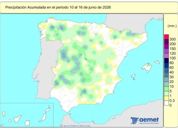 Espaa registra 604 lm2 de lluvias acumuladas desde octubre un 12 ms de lo normal