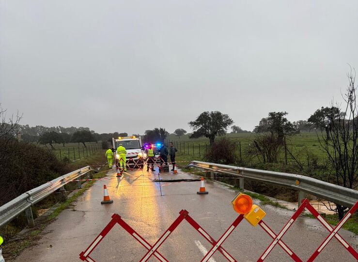 Diputacin recibe 205000 del Estado para reparar daos de borrascas en dos carreteras