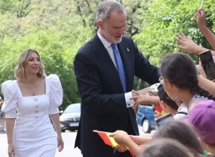 Felipe VI recibe a Mara Guardiola tras ser reelegida como Presidenta de Extremadura