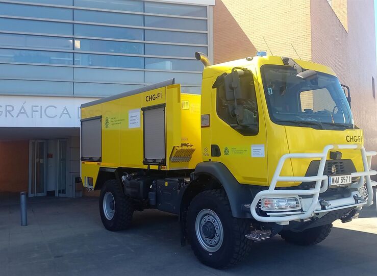 Dispositivo contra incendios de CHG evita propagacin 7 conatos en Vegas del Guadiana