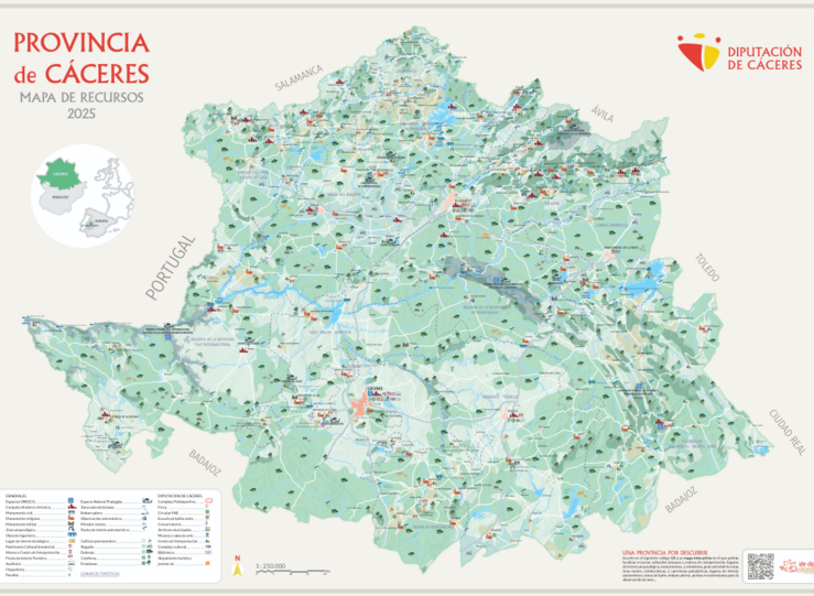 Diputacin publica una nueva coleccin de mapas provinciales con informacin actualizada
