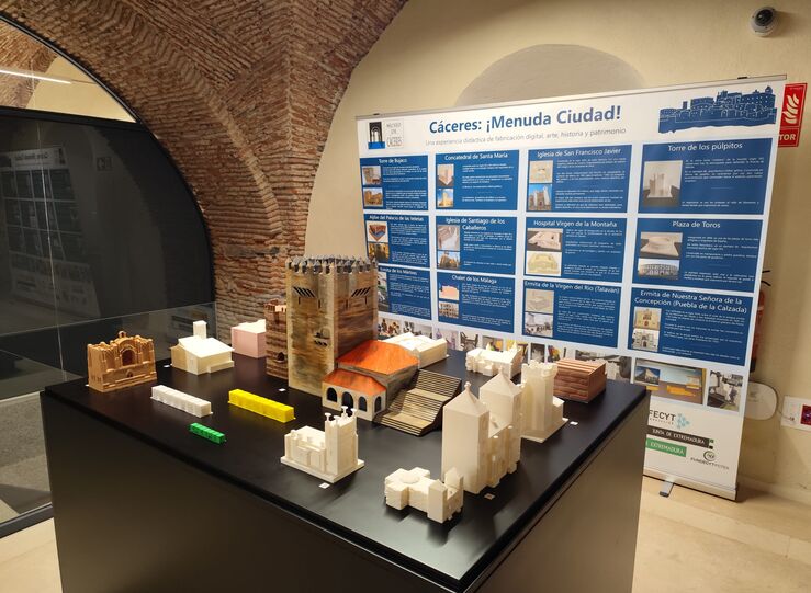 Menuda ciudad lleva patrimonio extremeo al Museo Cceres mediante fabricacin digital