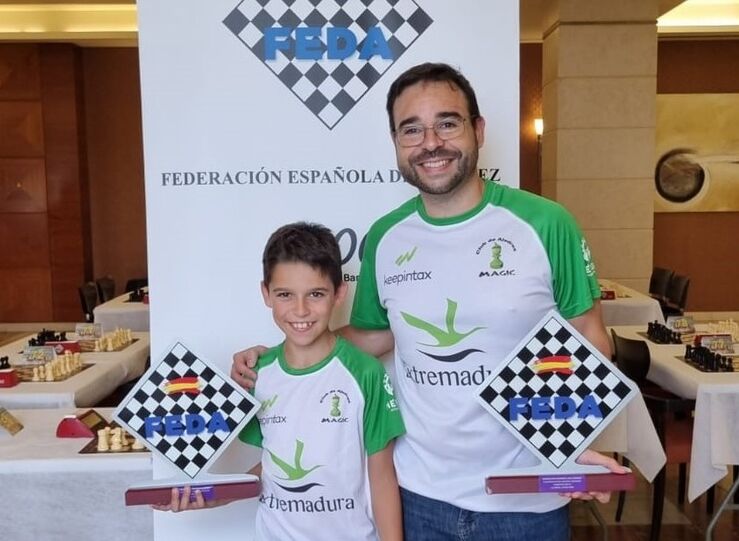 Hugo Prez Solanas del Club Magic Extremadura Campen de Espaa Sub12