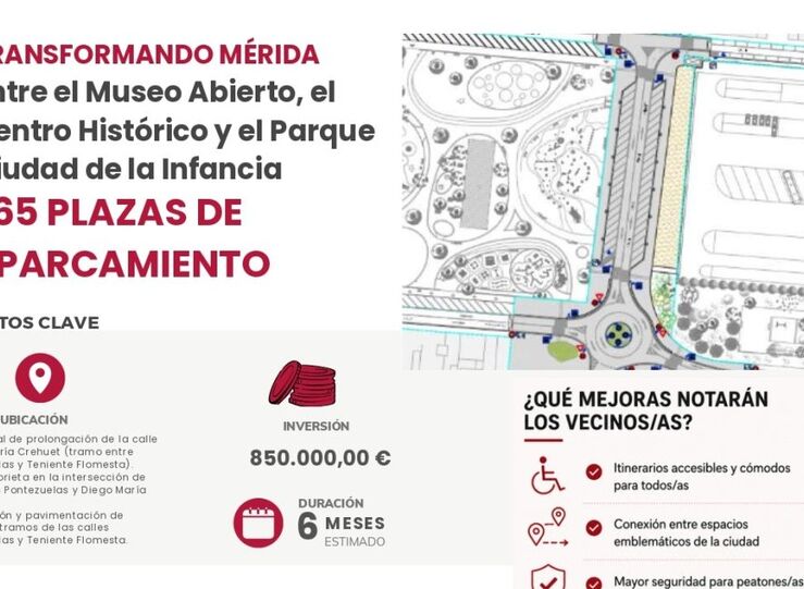 Comienzan obras de nueva calle que conectar Diego Mara Crehuet y avenida de Extremadura