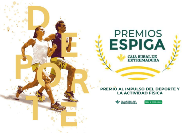 Los XXII Premios Espiga Deporte de Caja Rural de Extremadura reciben 45 candidaturas