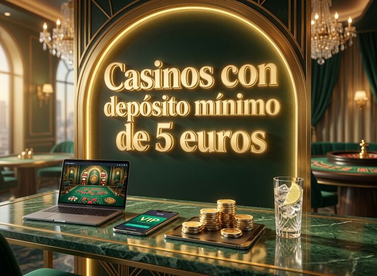 Casinos con depsito mnimo de 5 euros y bono de bienvenida