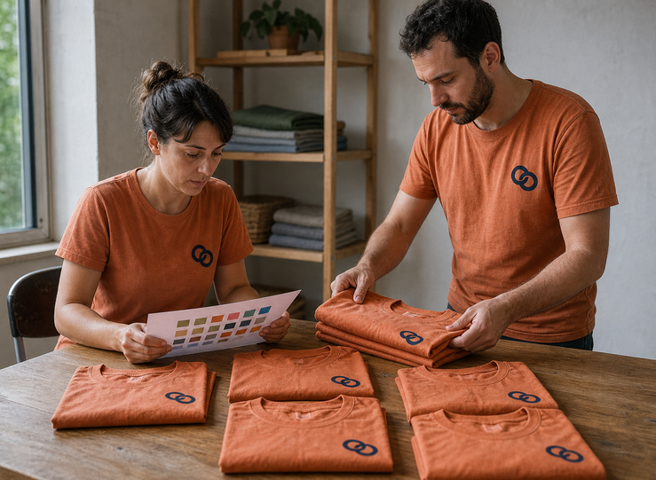 Ropa personalizada para un proyecto local cmo evitar que sobren cajas enteras
