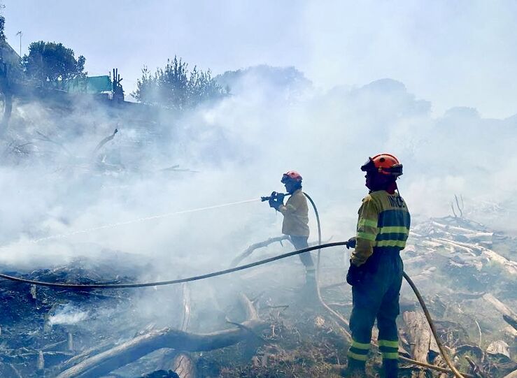 El Plan Infoex interviene en 15 incendios forestales durante la ltima semana
