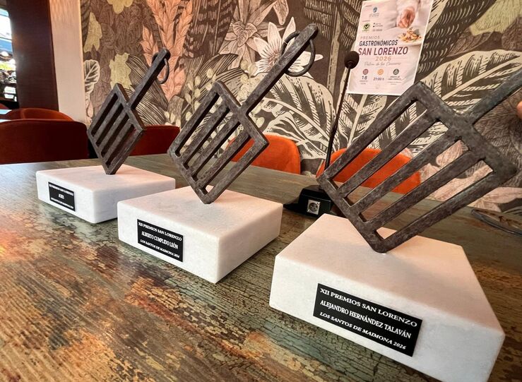 Alejandro Hernndez y Alberto Cumplido y Acrex Premios Gastronmico San Lorenzo 2026