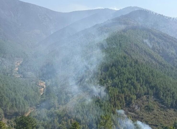 Junta CHT y Diputacin abordarn este viernes medidas tras el incendio en Las Hurdes 