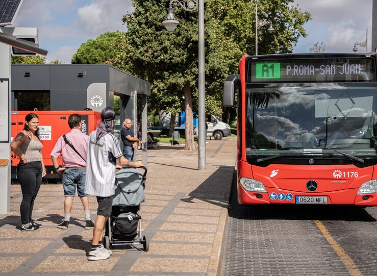 El bus urbano gratuito supera el milln de viajeros hasta julio y crece un 115 en Mrida