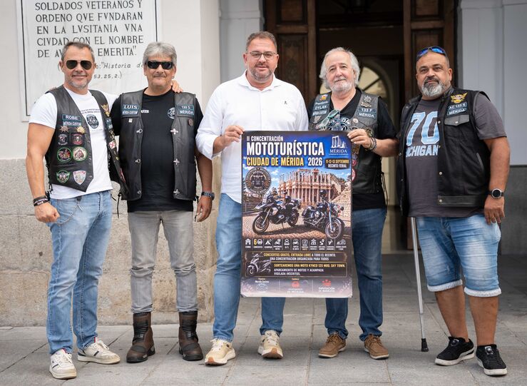 La II Concentracin Mototurstica Ciudad de Mrida prev asistencia de 5000 personas