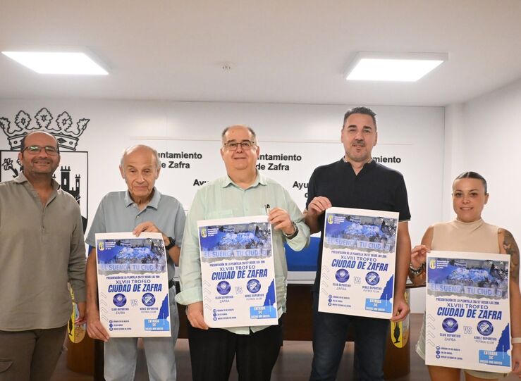 CD Zafra y el Xerez Deportivo FC disputarn este sbado el XLVIII Trofeo de Ftbol