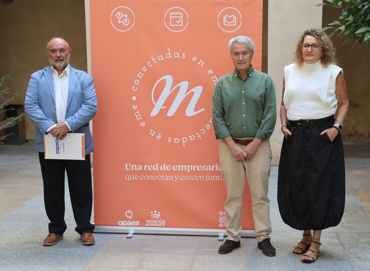 Diputacin Badajoz y OPAEX presentan Conectadas en EME en pro del emprendimiento femenino