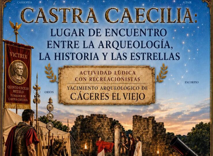 La Casa de los Caballos y yacimiento de Cceres el Viejo se unen a La Noche del Patrimonio