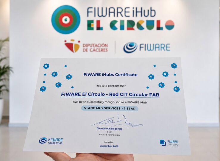 Crculo de la Red FAB Diputacin Cceres reconocido como centro tecnolgico europeo