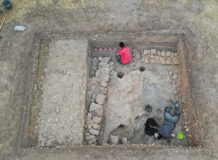 El IAM saca a la luz una cocina romana de hace 2000 aos en Sasamn Burgos