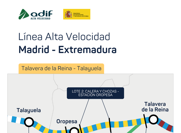 Gobierno autoriza licitar redaccin proyectos entre TalaveraTalayuela de alta velocidad
