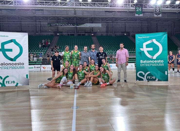 El CB AlQzeres se proclama campen de la Copa de Extremadura Femenina 