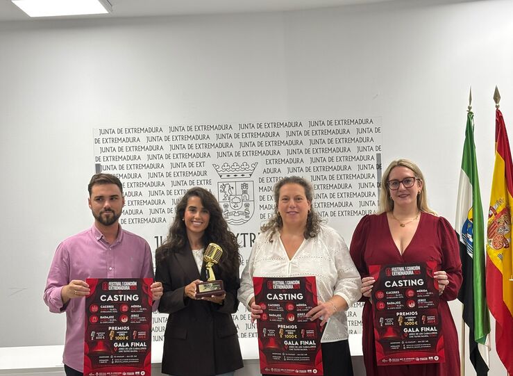 El IJEX patrocinar por primera vez el Festival de la Cancin de Jerez de los Caballeros