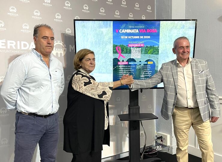 Mrida se vestir de rosa el domingo 18 de octubre para celebrar la V Caminata Va Rosa