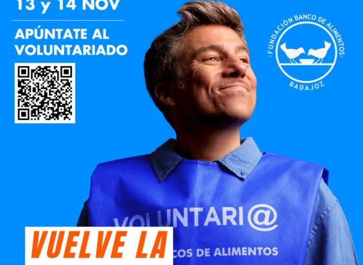 El Banco de Alimentos de Badajoz busca voluntarios para la Gran Recogida 2026