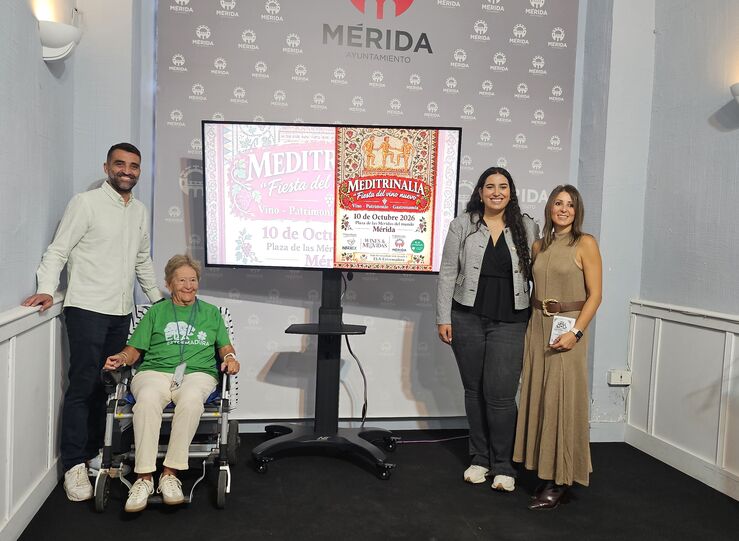 La Plaza de las Mridas del Mundo acoger la I Fiesta del Vino Nuevo Meditrinalia