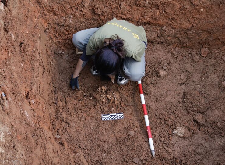 Primeros hallazgos de vctimas represin franquista en las fosas del cementerio de Cceres