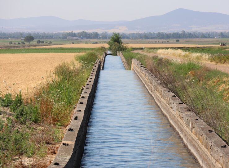 CGU del Canal de Orellana garantiza el riego en una campaa excepcionalmente larga