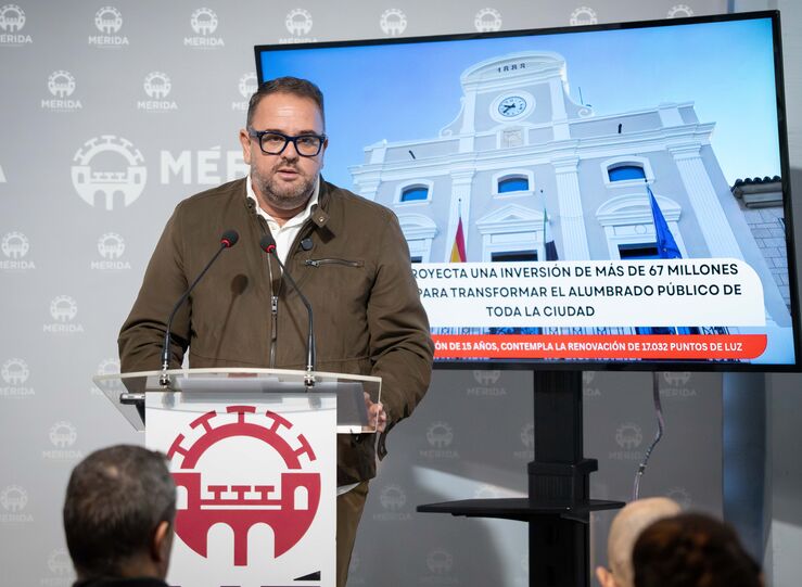 Mrida renovar todo el alumbrado pblico y de edificios municipales con contrato de 67M
