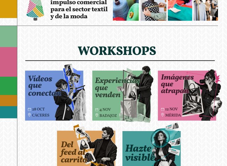 Junta organiza cinco talleres para mejorar gestin comercial de empresas textiles y moda