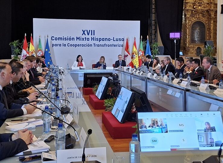 Junta reclama agilizar las conexiones con Portugal y reforzar cooperacin transfronteriza
