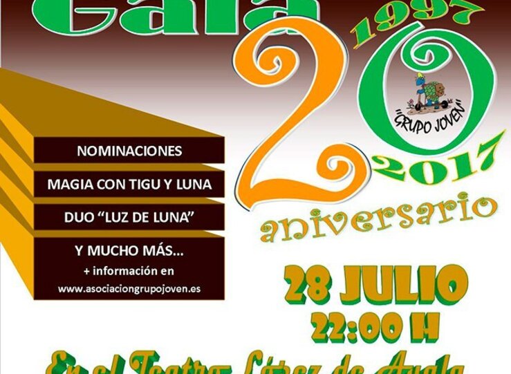 Gala 20 aniversario de la Asociacin Suerte de Saavedra
