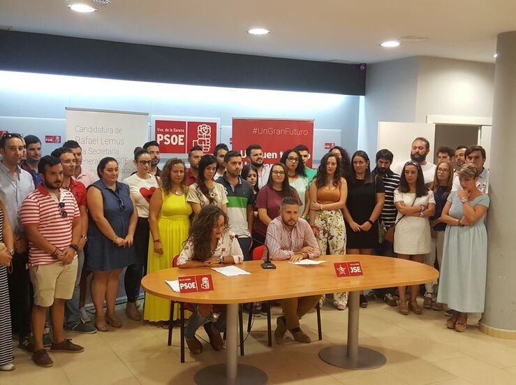 Red Joven de Apoyo a Rafael Lemus en la provincia de Badajoz
