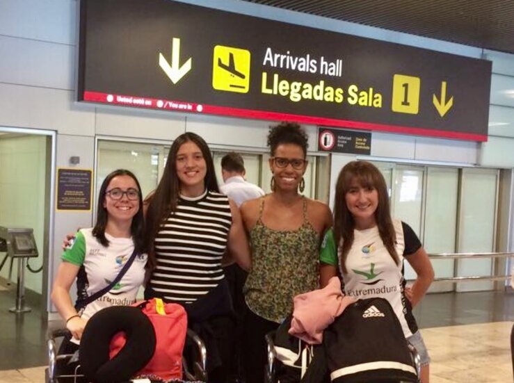 Llegan las jugadoras extranjeras al Extremadura Arroyo 30 