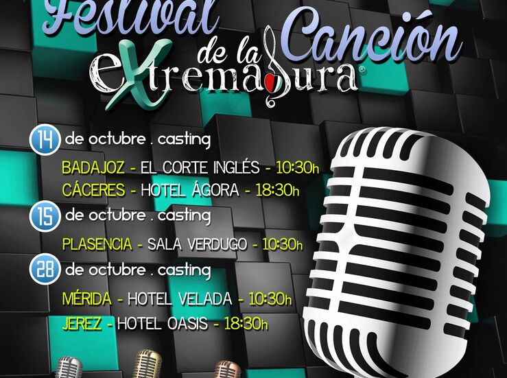 16 finalistas del XIV Festival de la Cancin de Extremadura